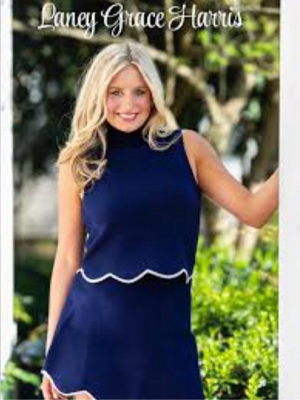 NWT Size S - Maeve Scalloped Turtleneck Sweater Tank Top (US$ 98)